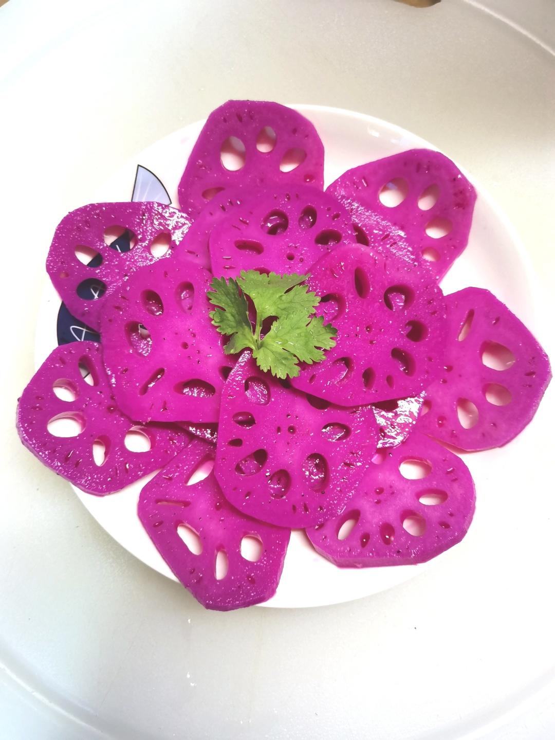 夏日开胃小菜——胭脂藕