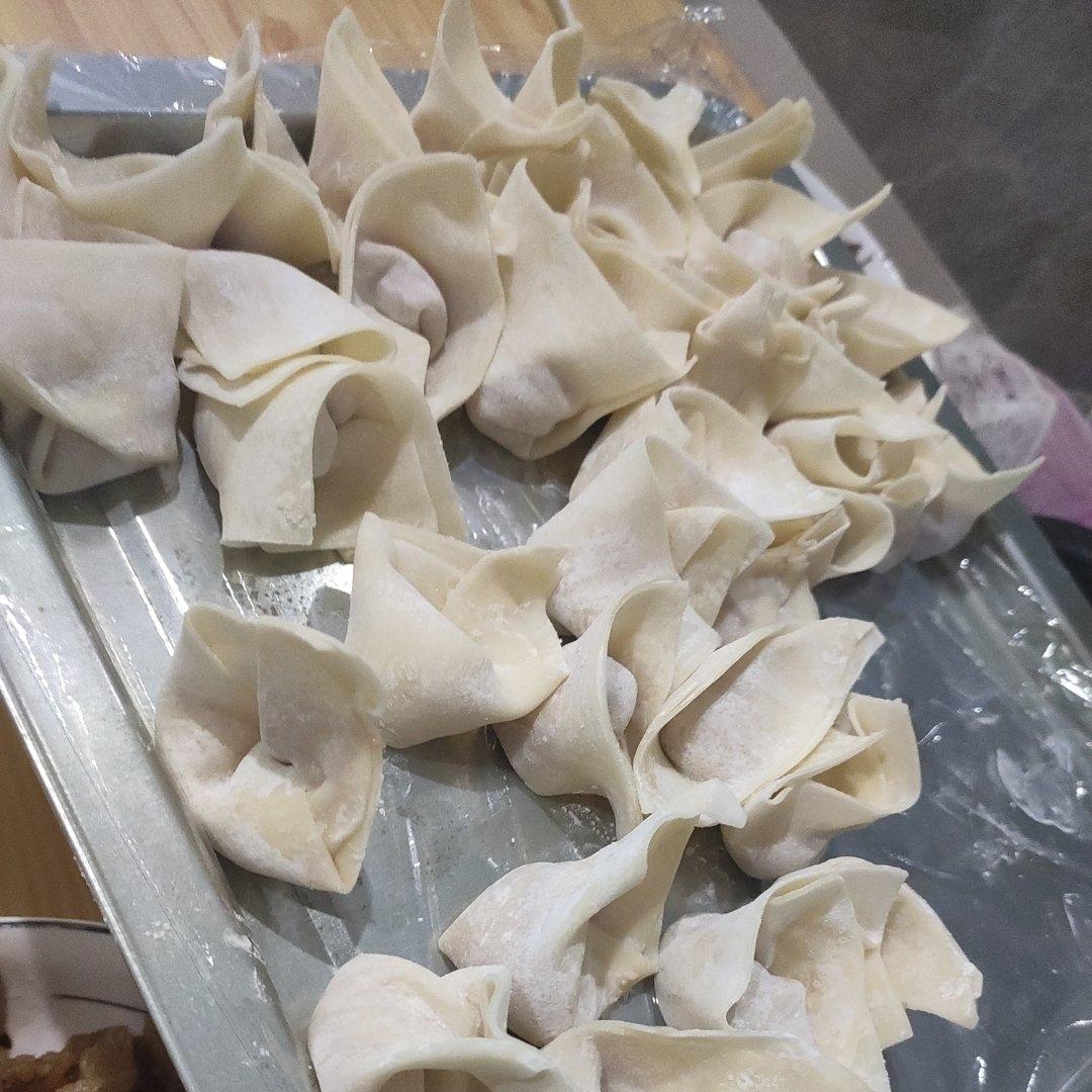 肉不柴的馄饨馅