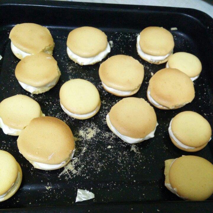 不是马卡龙的奶油夹心小蛋糕