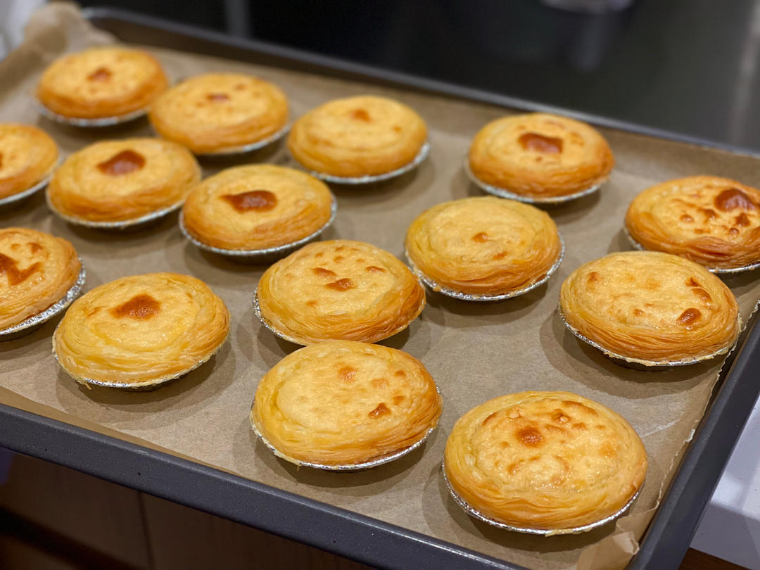 超嫩滑的葡式蛋挞(全蛋版)新手友好『秒杀KFC』