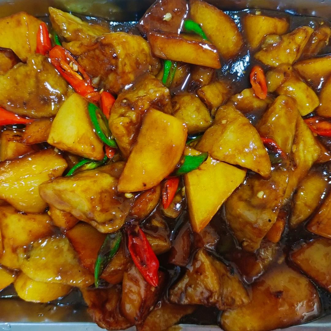 超级下饭的地三鲜