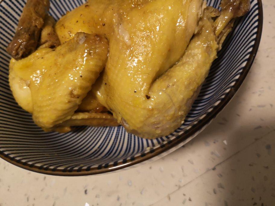 电饭煲版盐焗鸡