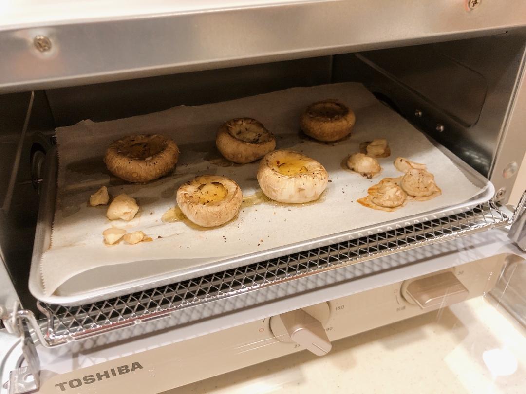 健康无油的烤口蘑，鲜美无比!