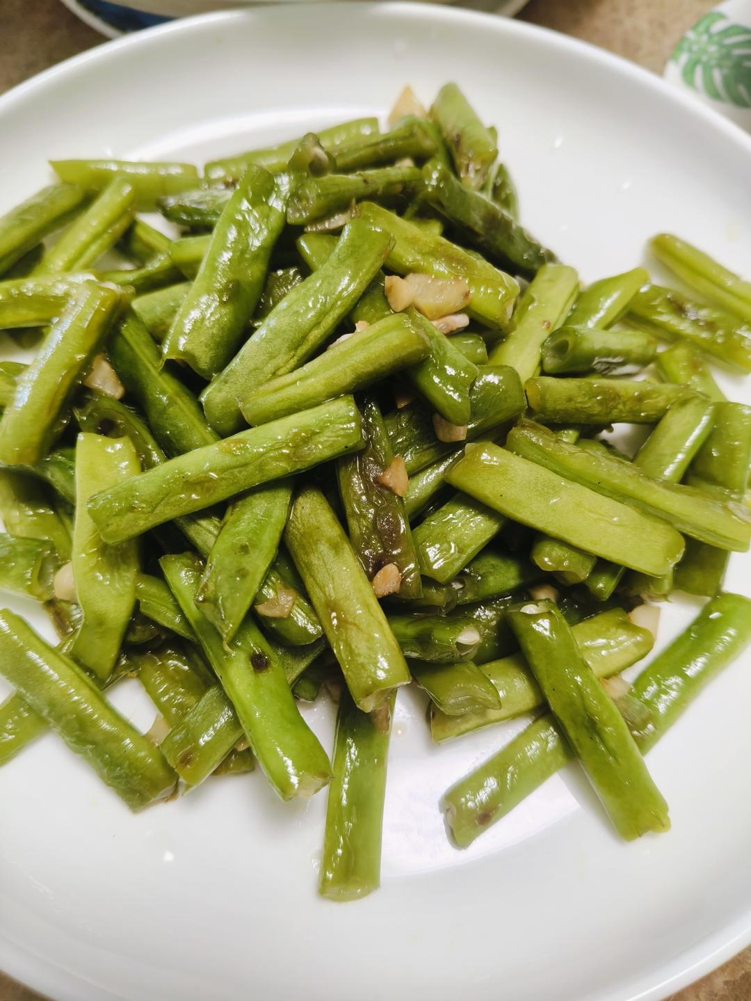 清炒四季豆