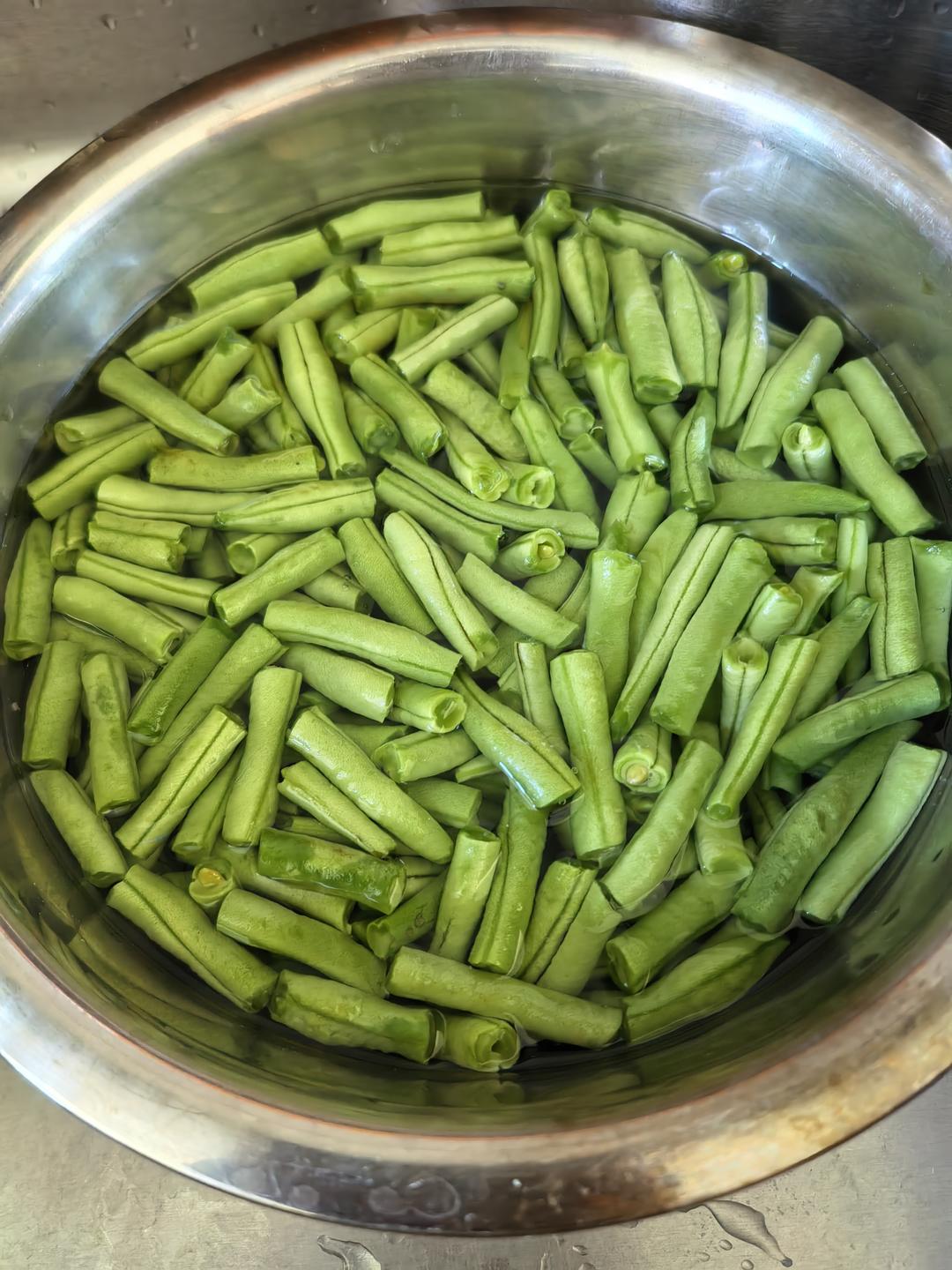 北京家常扁豆面的做法 步骤3