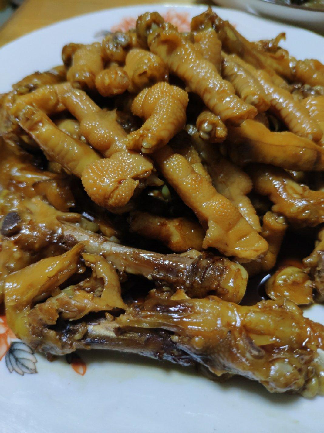 秘制红烧鸡爪