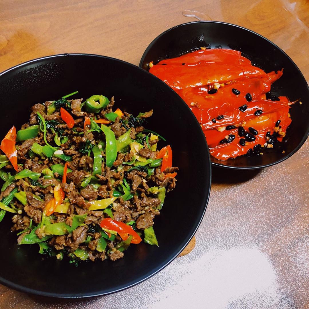 [超下饭]泡椒香菜牛肉