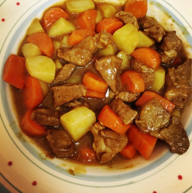 土豆猪肉咖喱饭