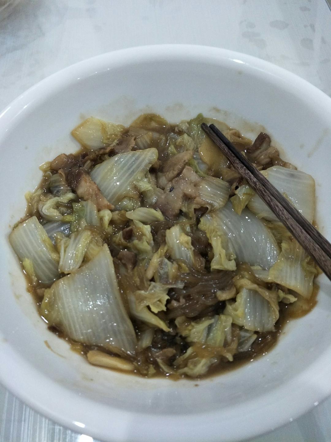 白菜炖粉条