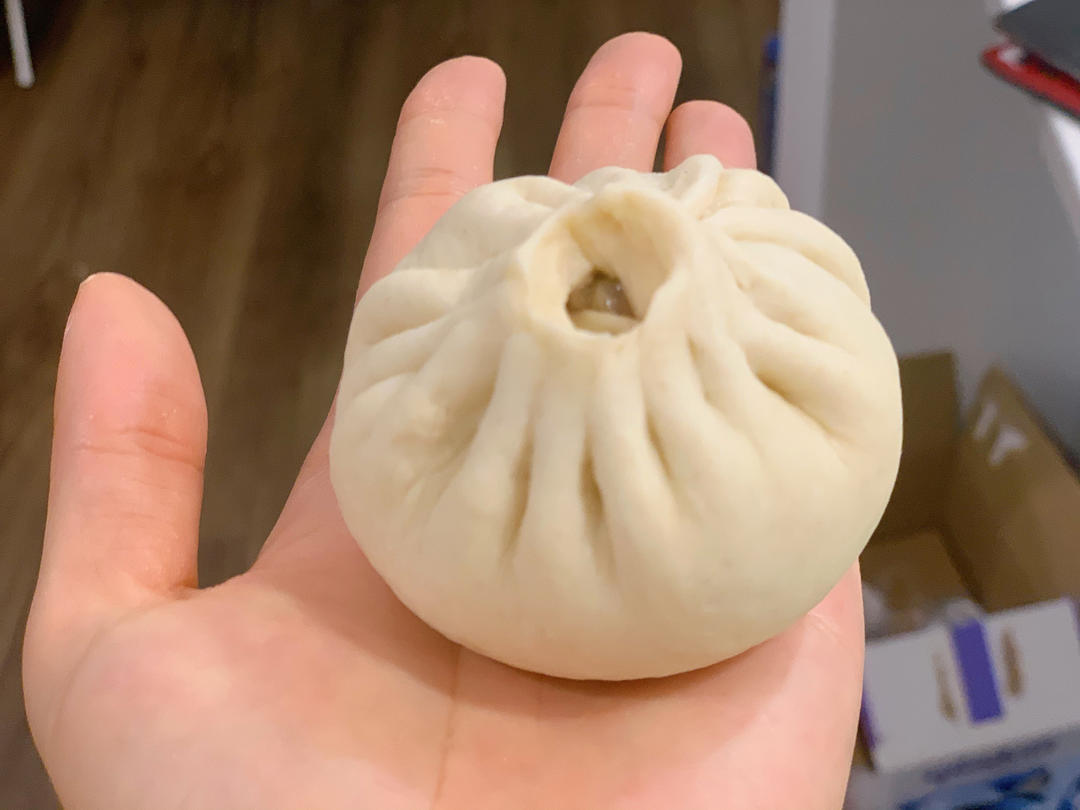 大葱肉馅包子