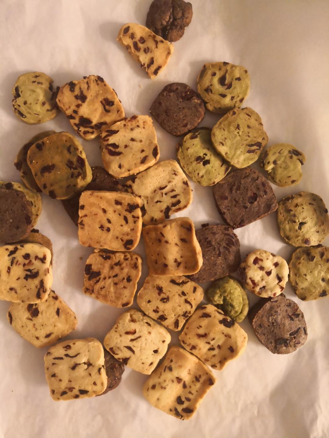 低糖少油版蔓越莓饼干