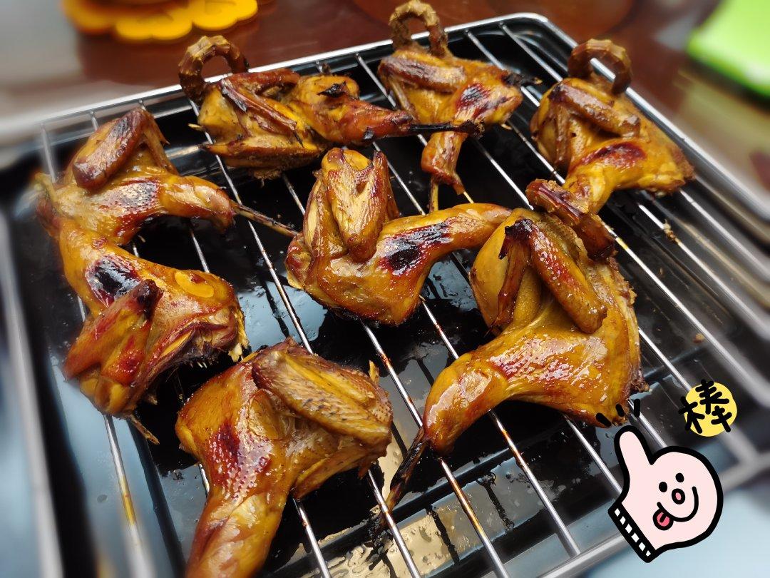 看似复杂其实简单三步的脆皮乳鸽/烤乳鸽