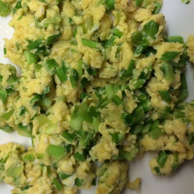 韭菜炒鸡蛋