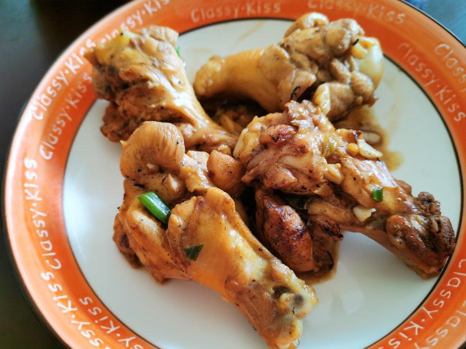 蒜香小鸡腿（免烤）