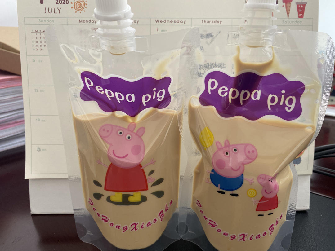 浓浓的锅煮奶茶