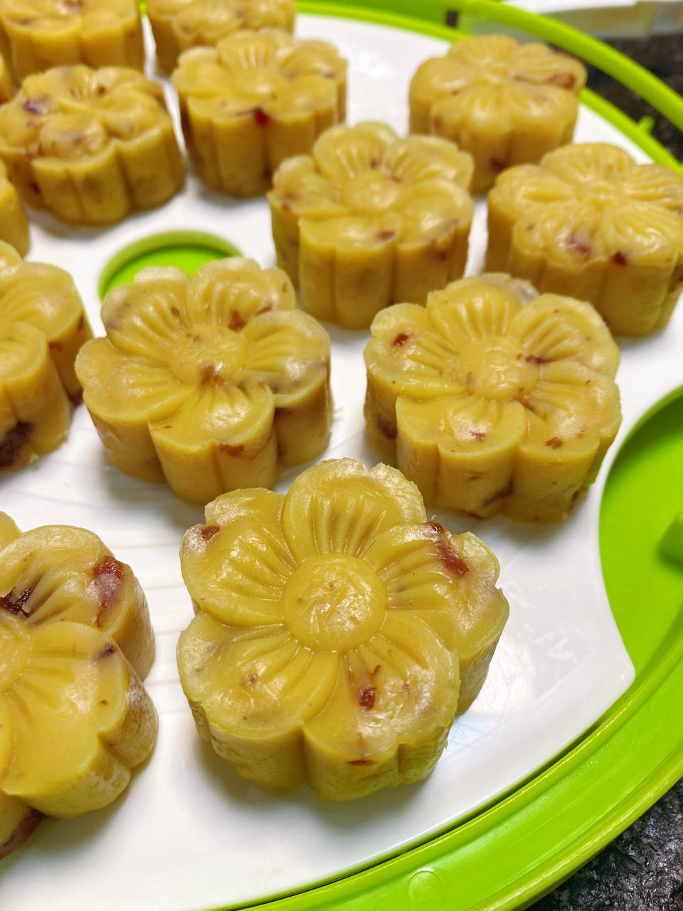 蔓越莓绿豆糕
