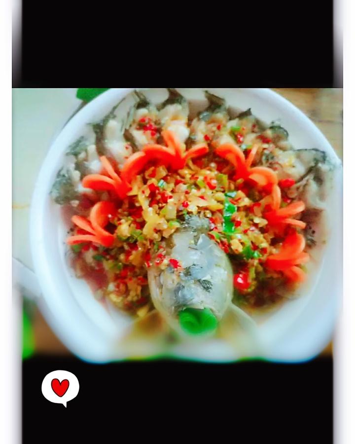 年夜饭的颜值担当<孔雀开屏鱼>