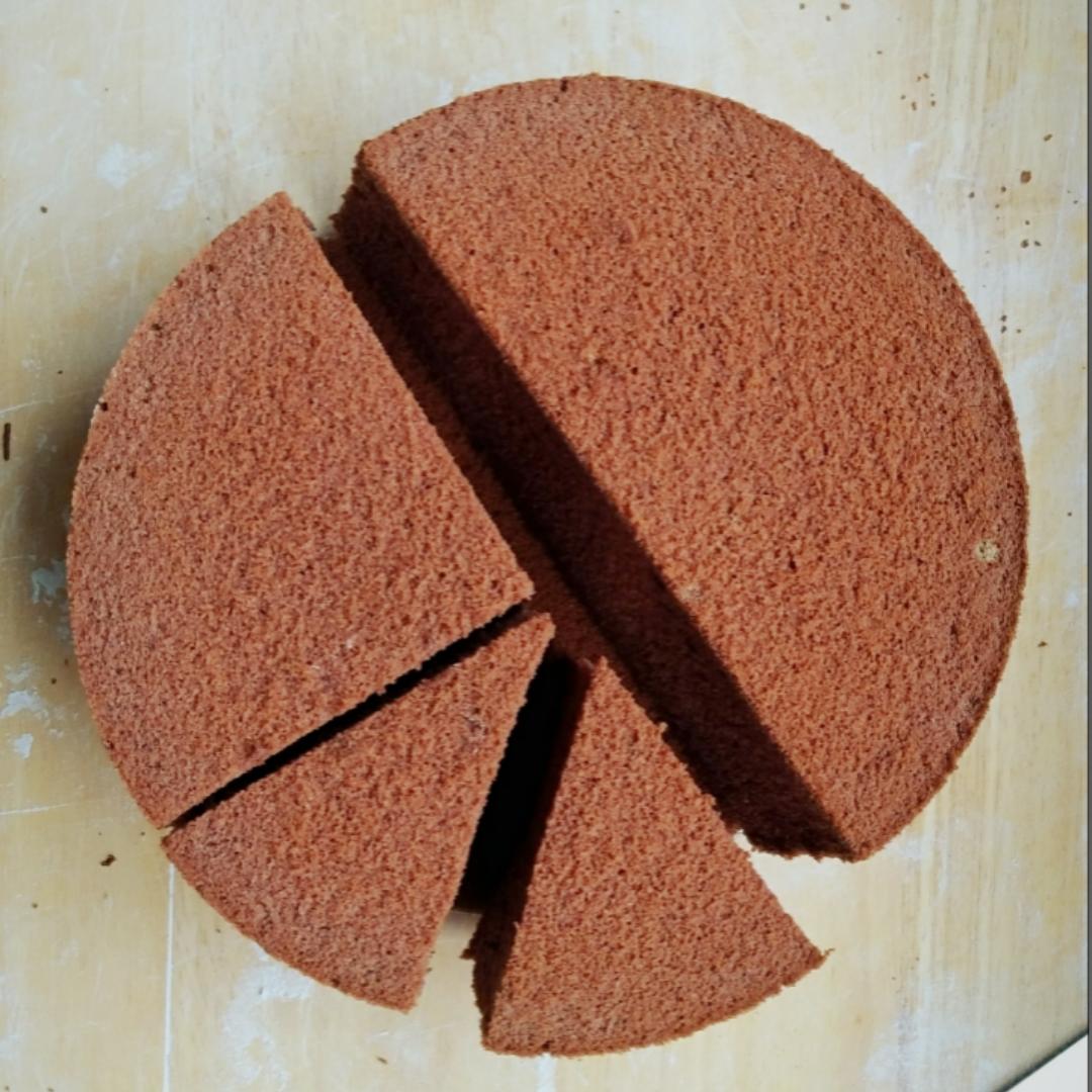可可戚风蛋糕～8寸～百分百成功