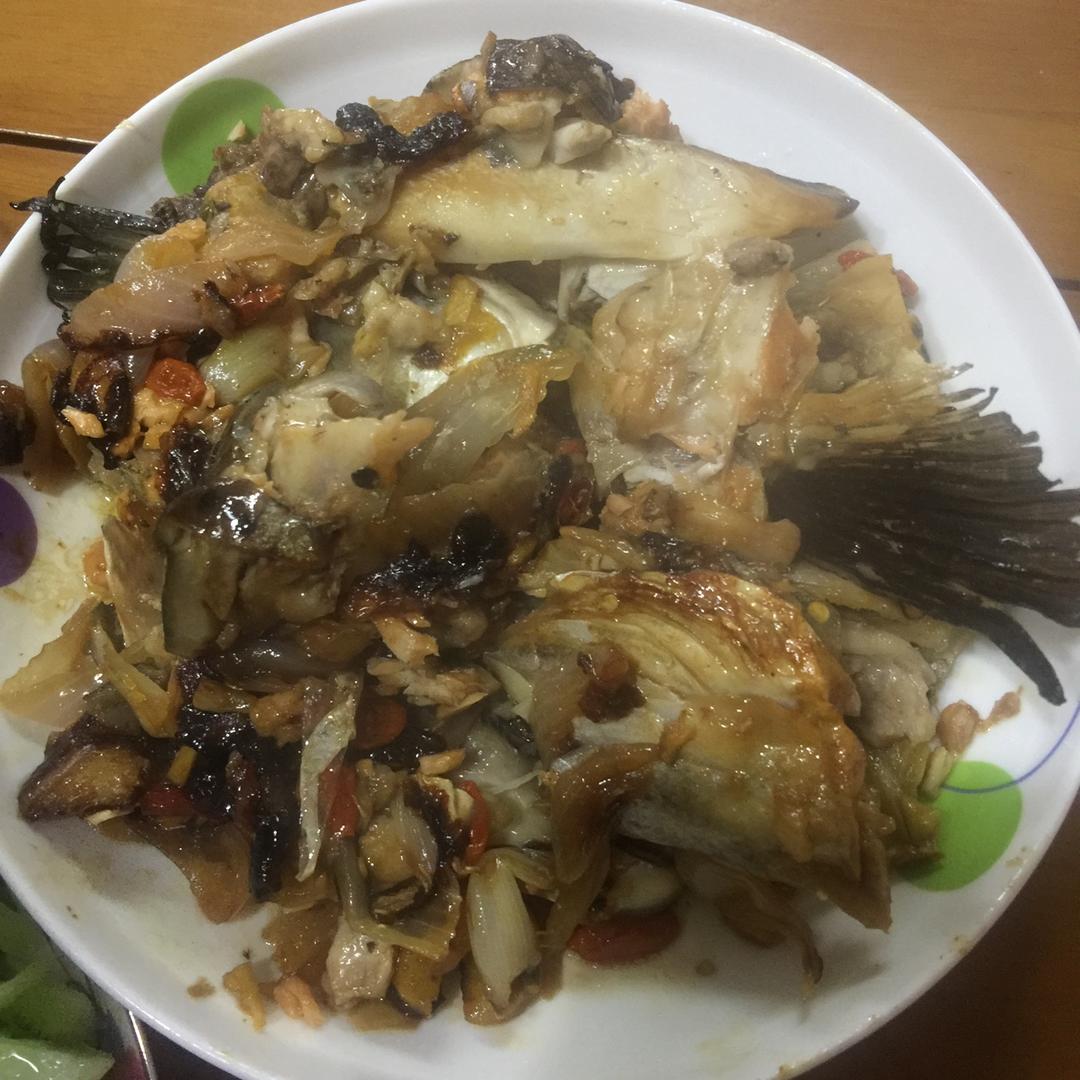 《中餐厅》张亮的焗三文鱼头