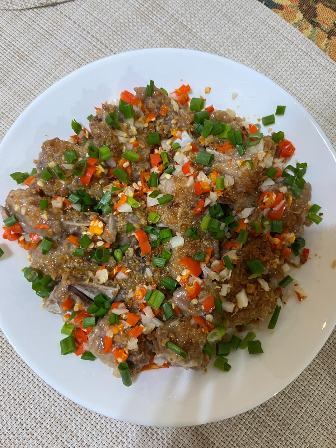 蒜蓉豆豉蒸排骨