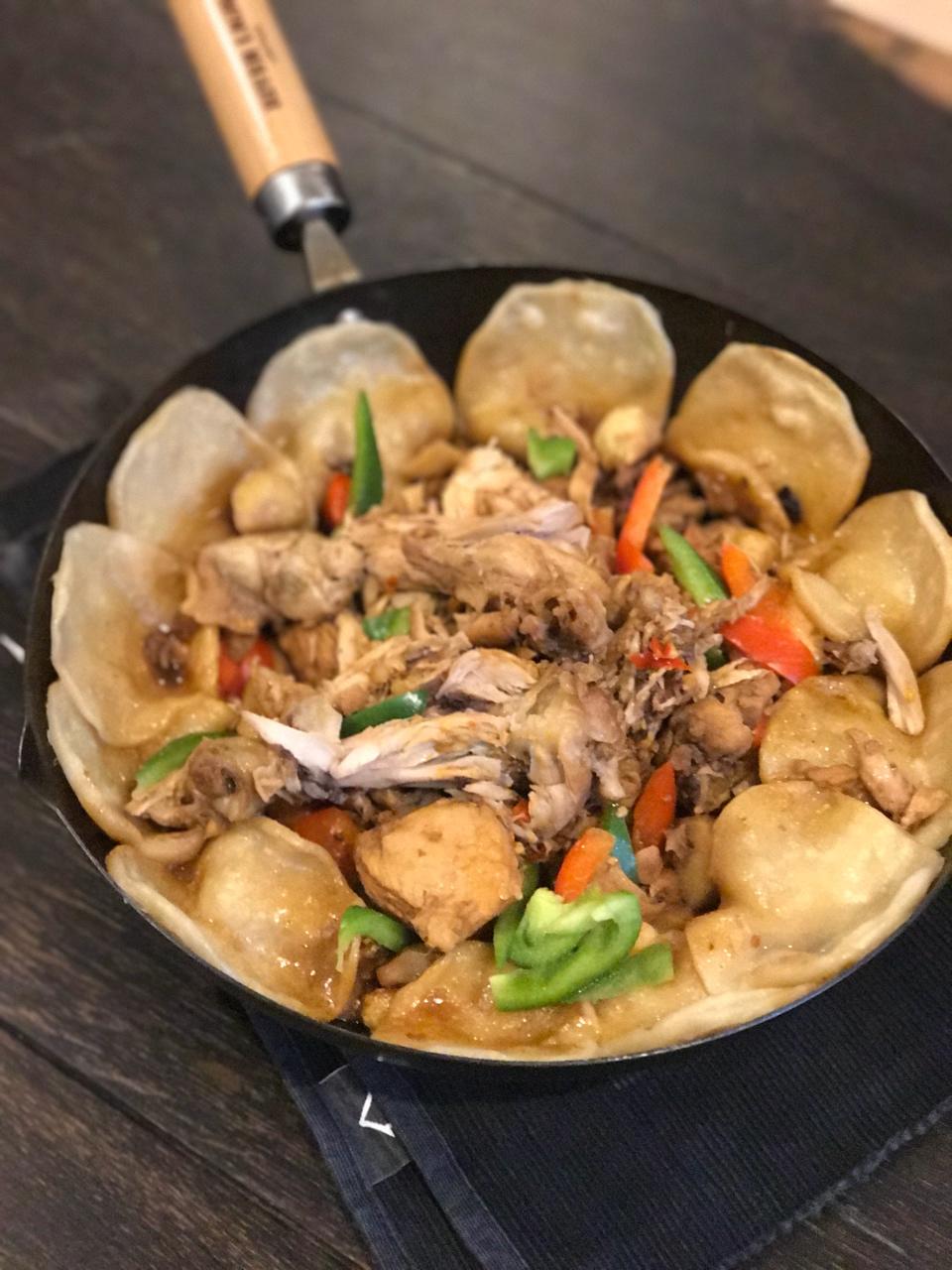 地锅鸡+自制红油【曼食慢语】