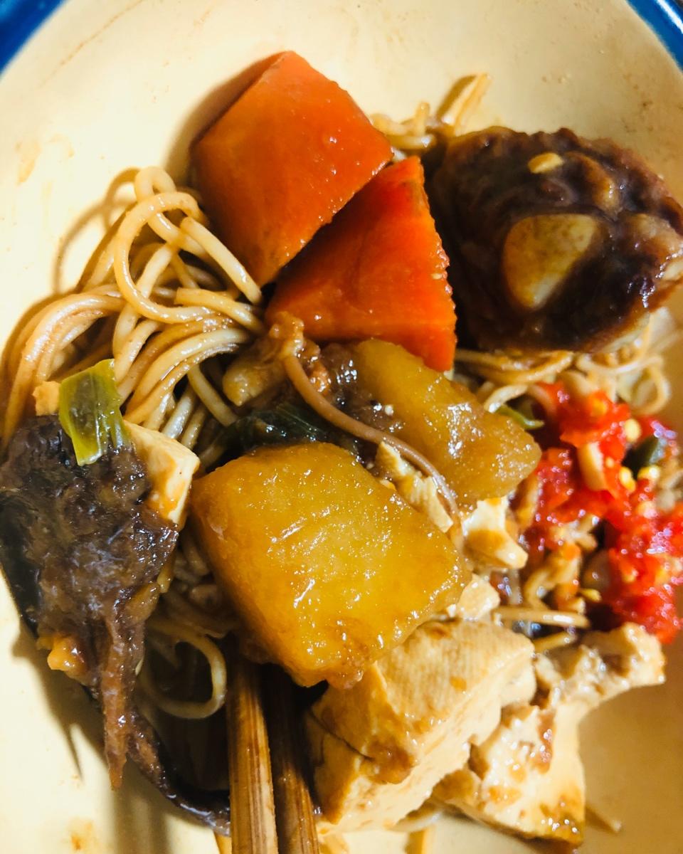 妈妈的味道-河南蒸面条（豆角焖面/卤面）