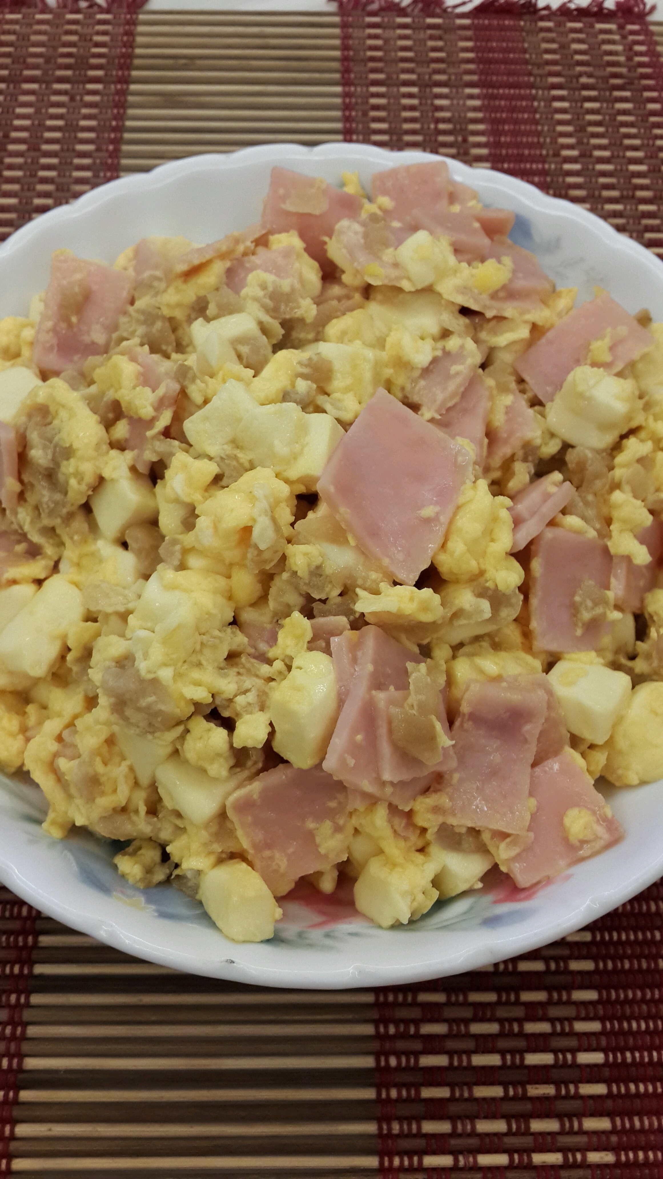 蛋包豆腐丁
