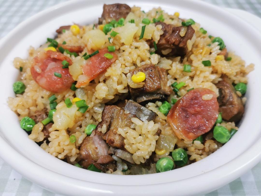 电饭锅版排骨焖饭