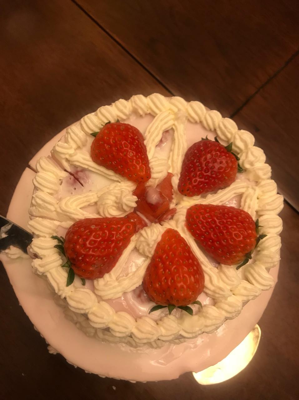 双层草莓蓝莓慕斯蛋糕【好事成双、莓开二度】