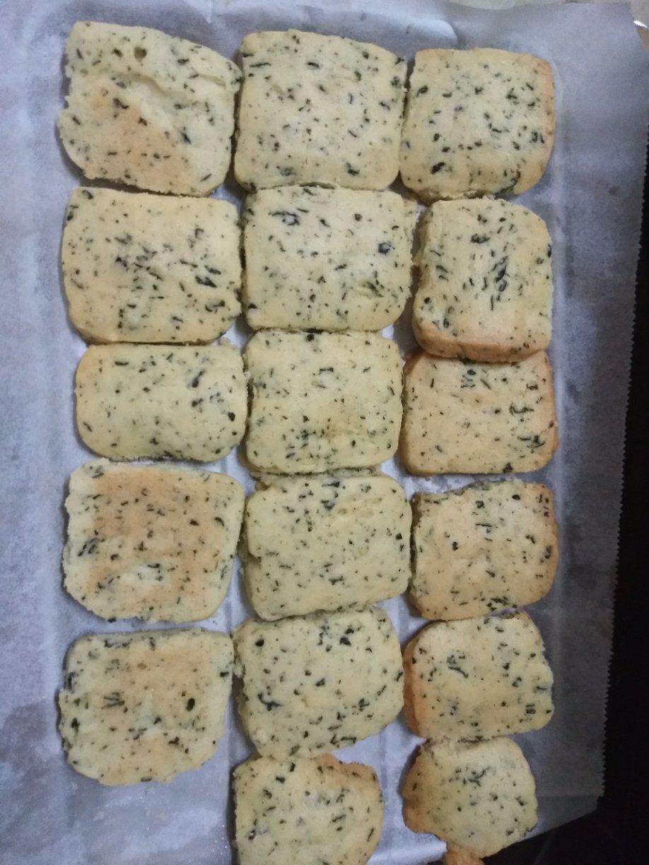 宝宝也爱吃的海苔小饼干