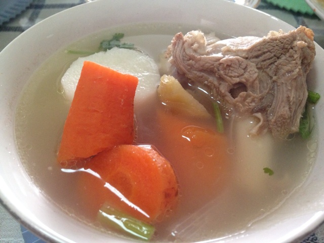 山药胡萝卜炖羊腿