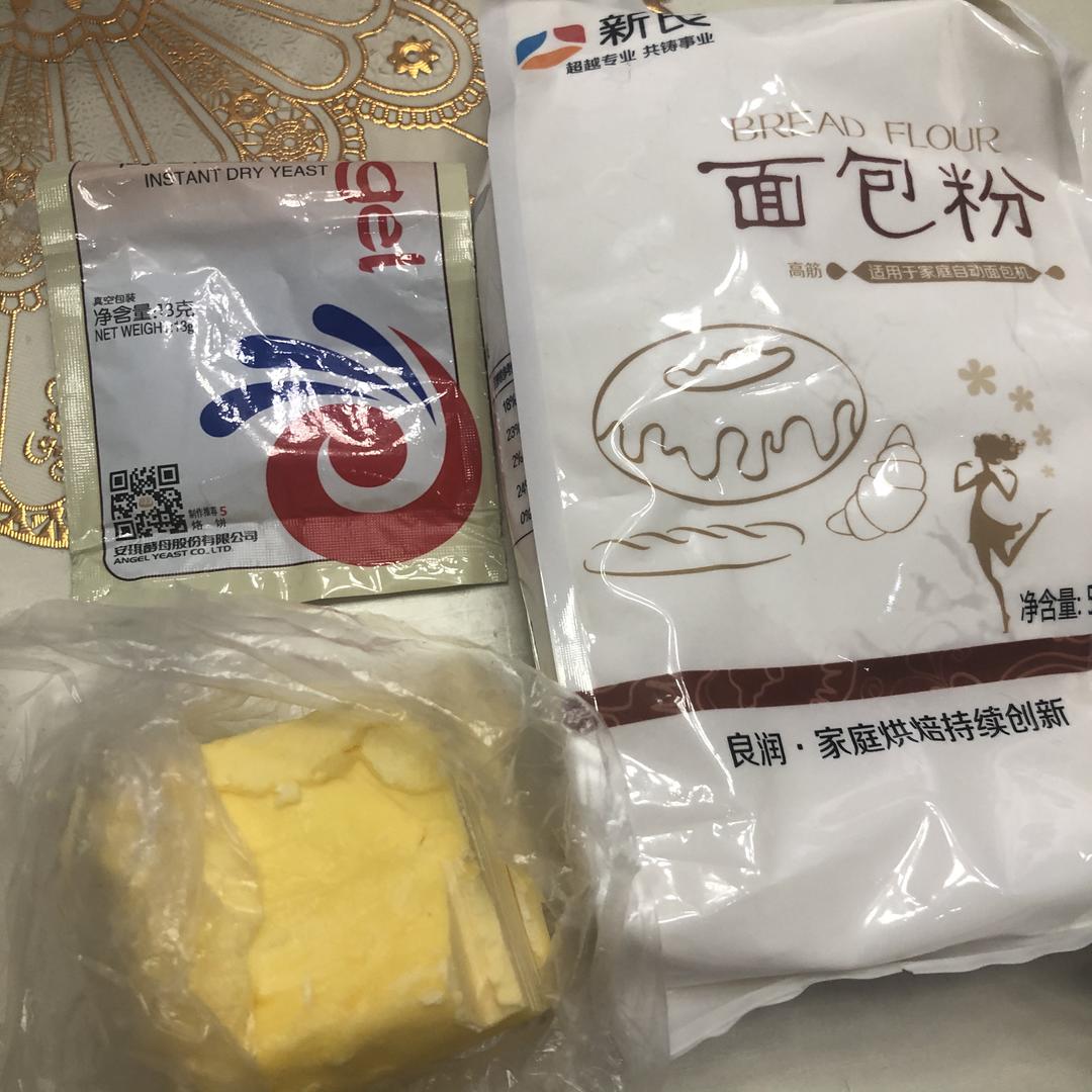 纯奶手撕吐司的做法 步骤1