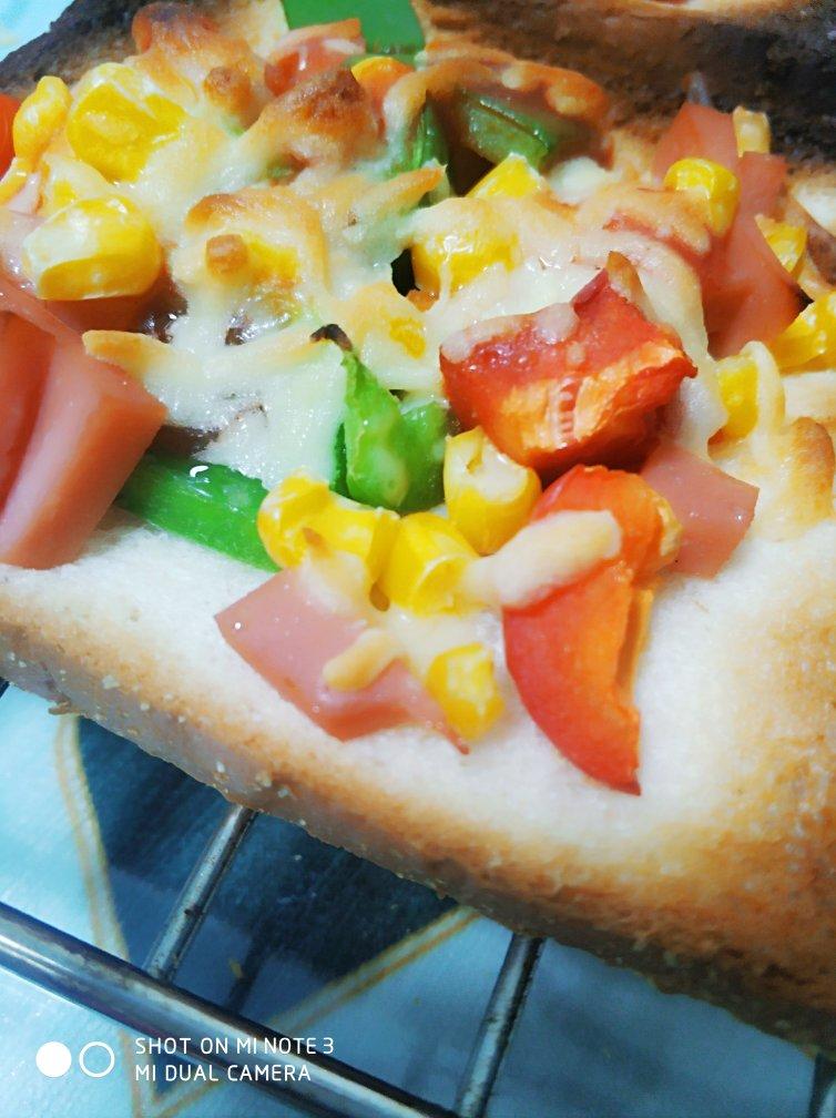 超好吃面包披萨🍕