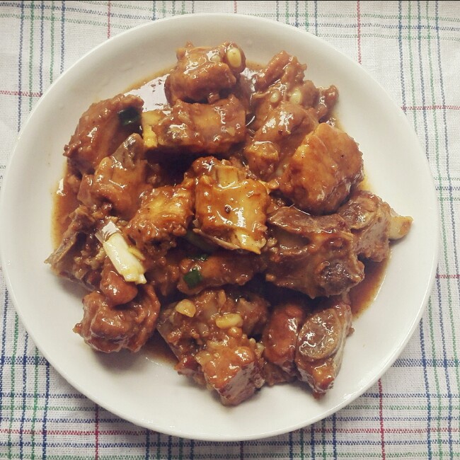 懒人版糖醋排骨