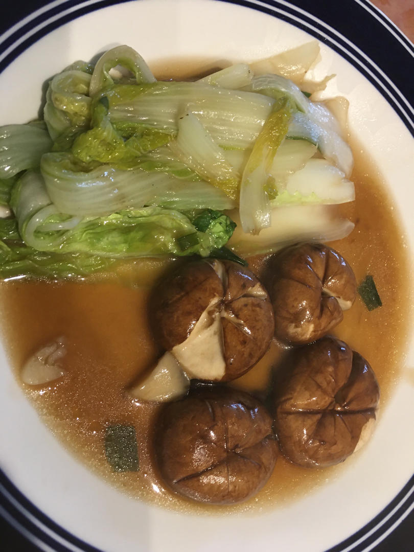 蚝油香菇小油菜