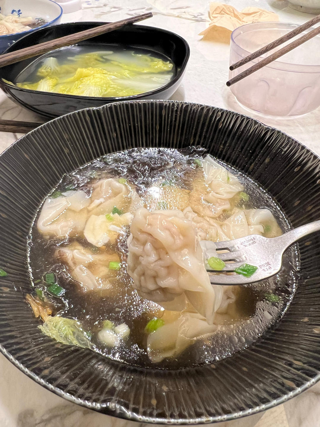 肉不柴的馄饨馅