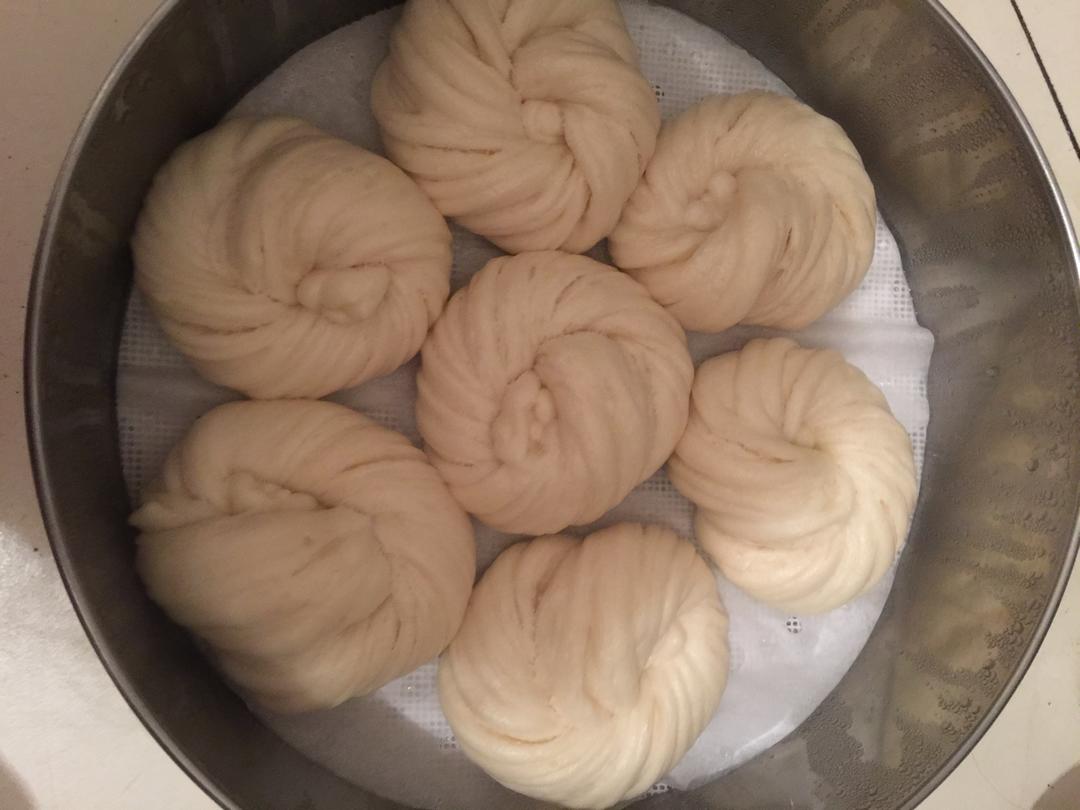 银丝花卷(一次发酵)