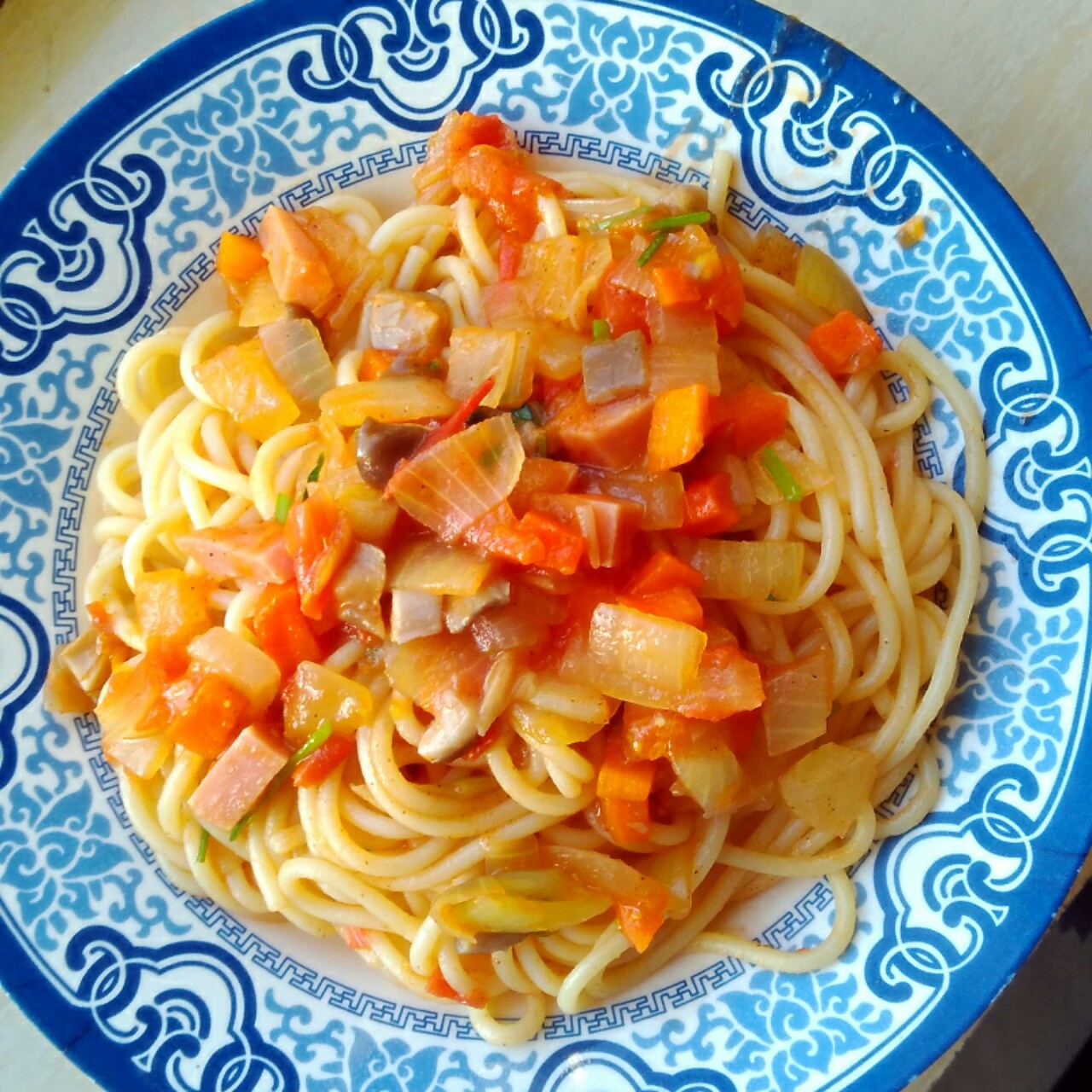 番茄肉酱意大利面