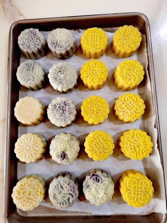 紫薯小姐&奶黄先生（冰皮月饼软糯版）