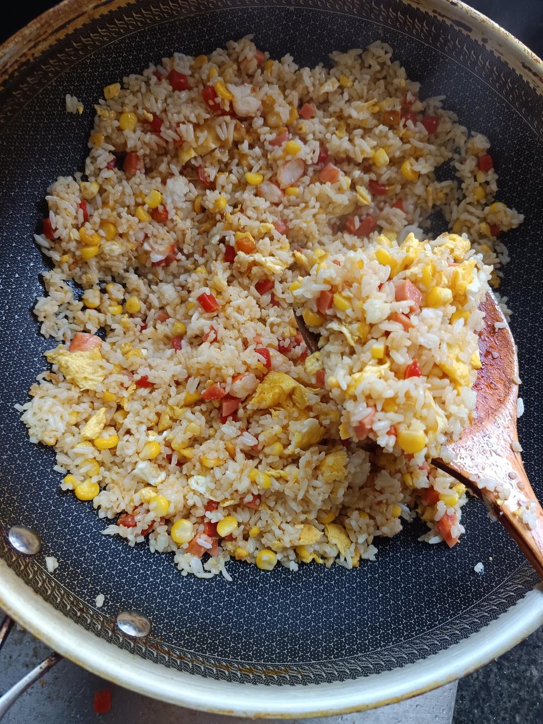 极速粒粒分明蛋炒饭