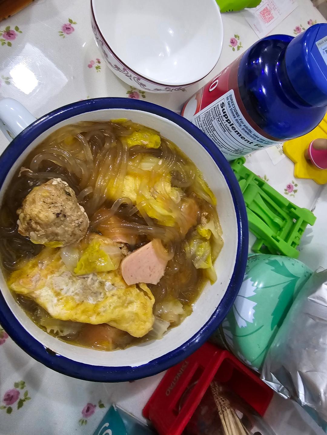 河南大烩菜❗️白菜炖粉条，熬菜