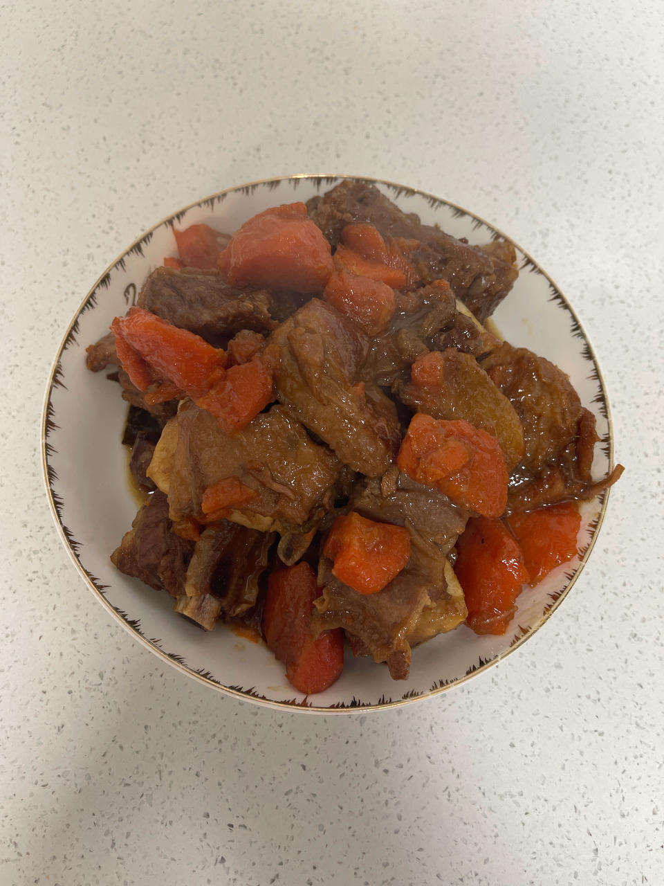香焖牛排骨
