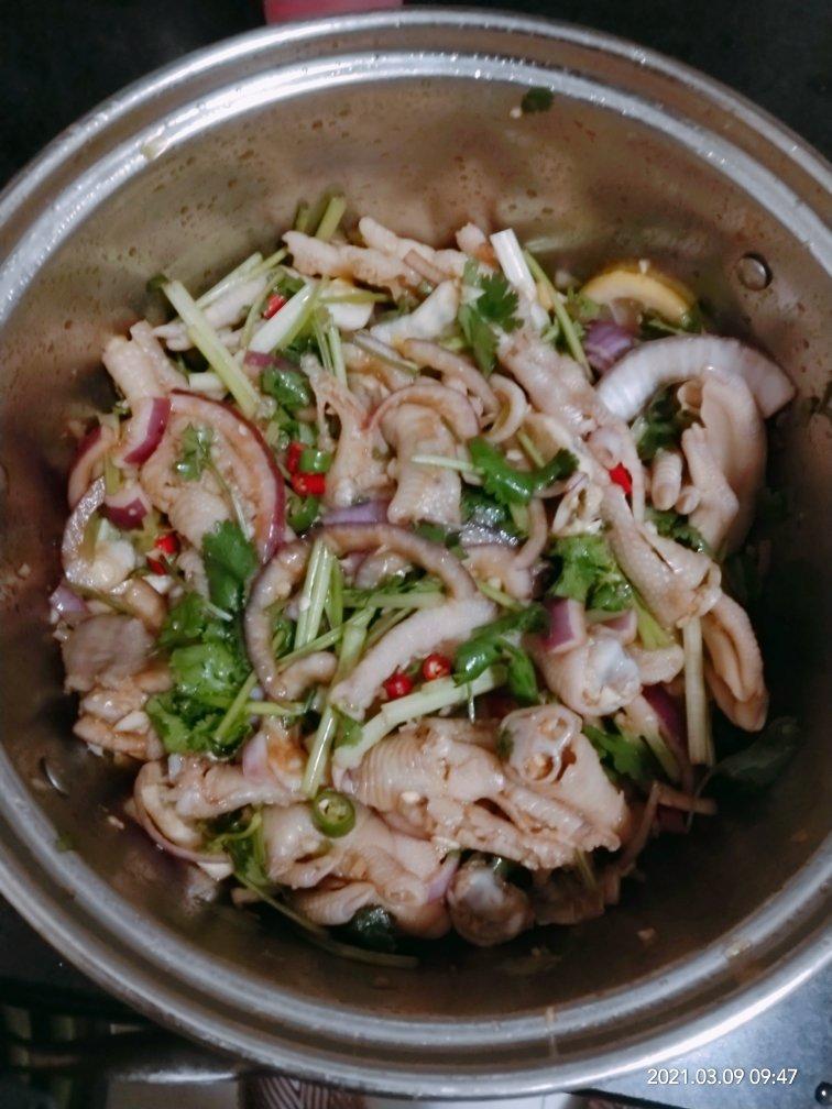 【柠檬酸辣鸡爪】自制超级无敌美味的网红鸡爪