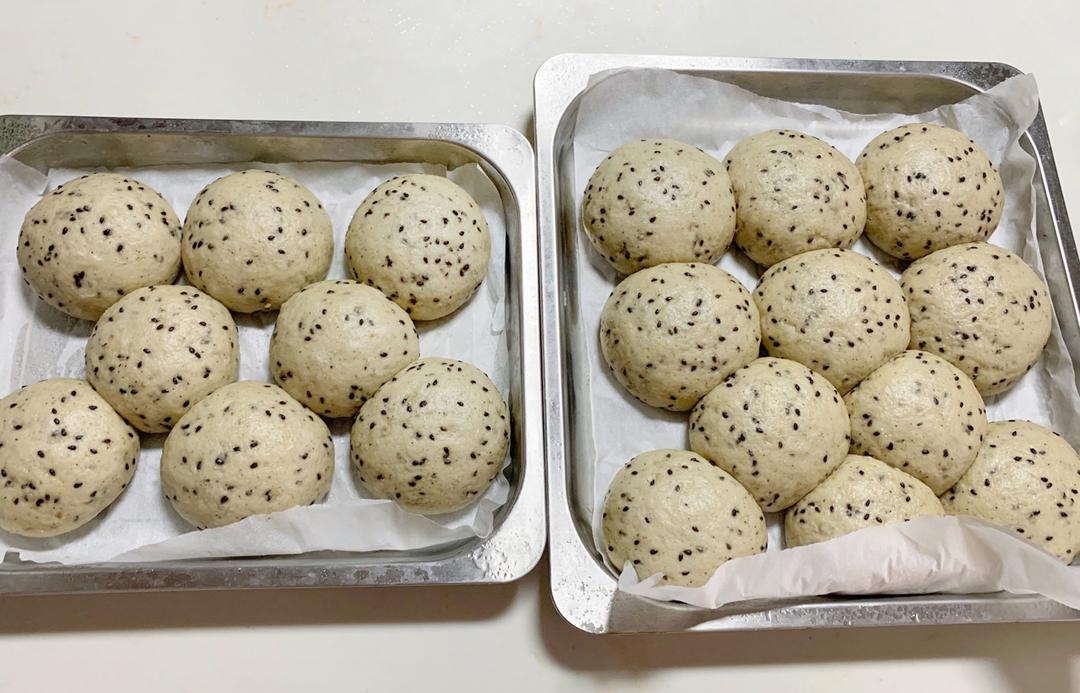 <可以说无敌健康>100%杂粮黑芝麻蜂蜜馒头