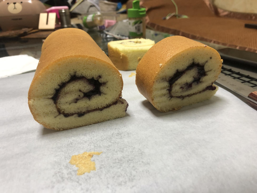不开裂，不掉皮完美原味蛋糕卷