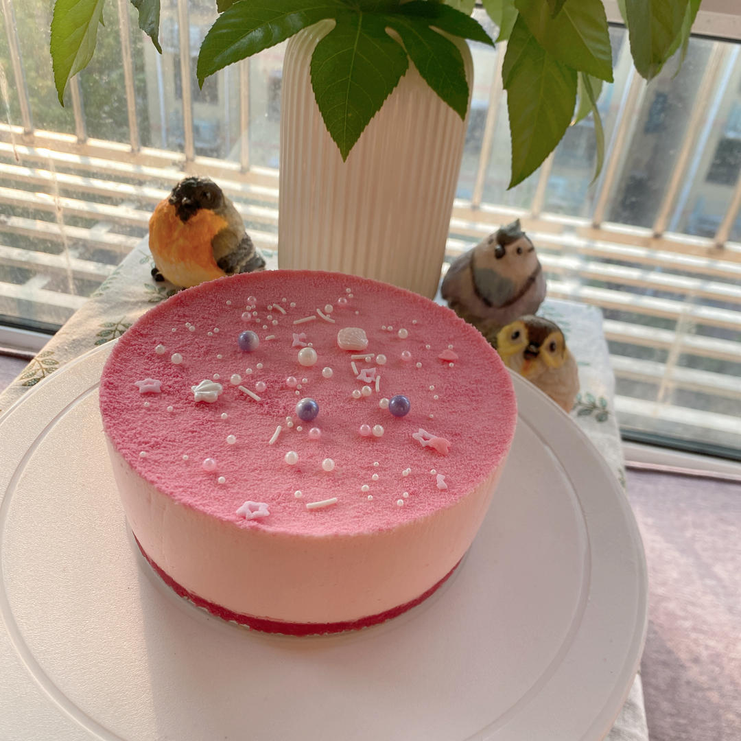 粉色少女心❗️吃一口就爱上的巧克力慕斯