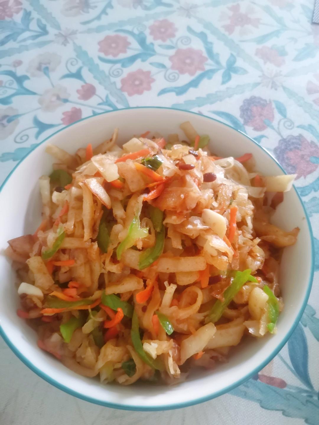 直击灵魂的炒饼丝~