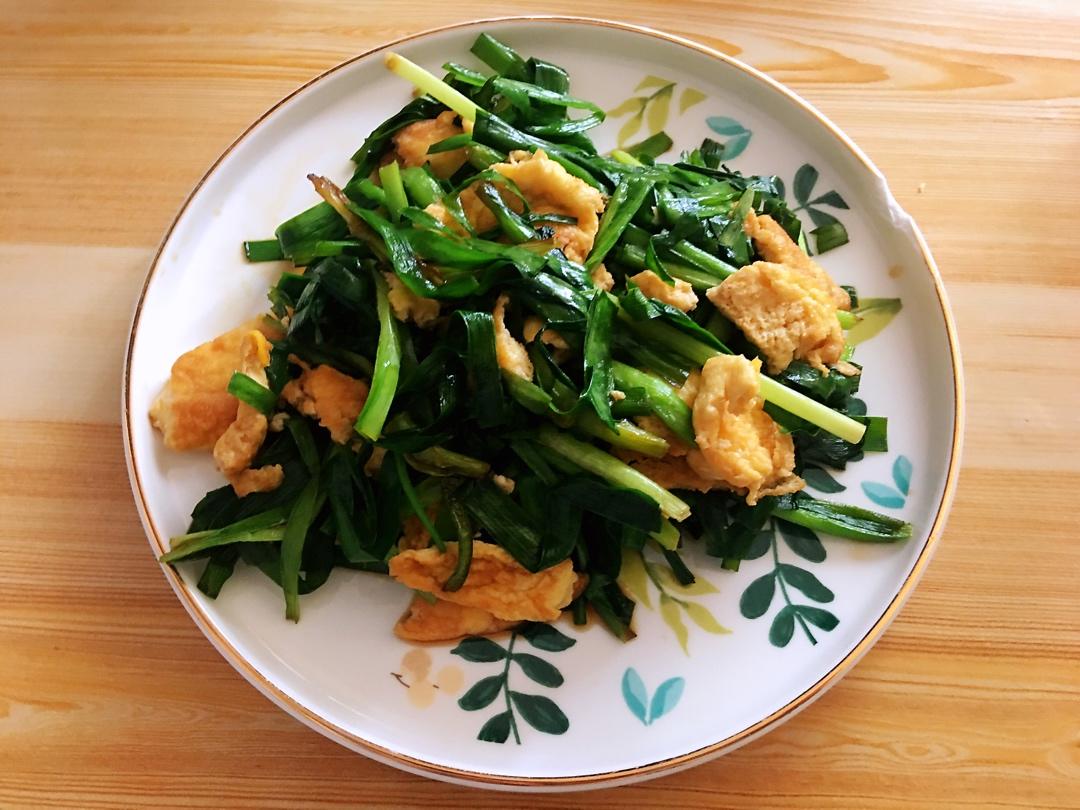韭菜炒鸡蛋