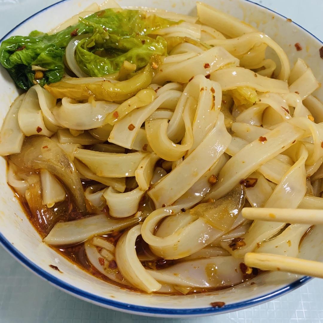 超简易好吃自制酸辣粉土豆粉