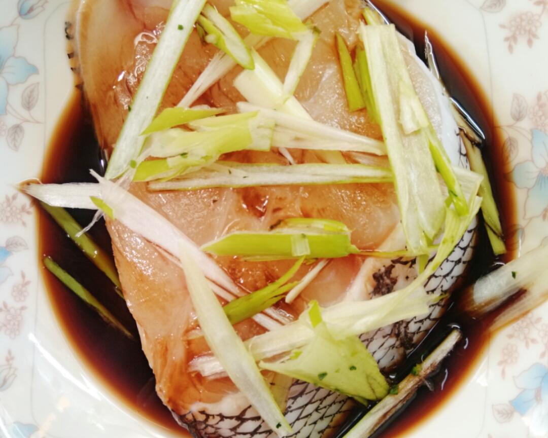 拔牙餐·正餐·蒸鳕鱼的做法